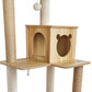 Multilayer sisal cat tree