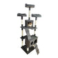 Multi-layer cat jumping cat tree