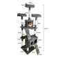 Multi-layer cat jumping cat tree