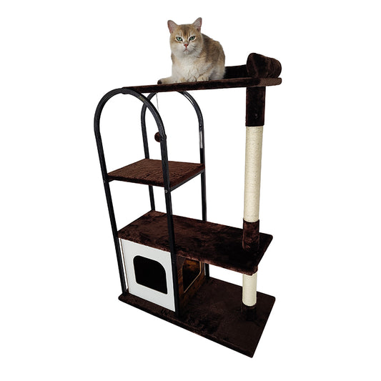 Iron frame cat tree cat nest cat scratching post