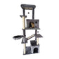 Big grey multi-layer cat tree cat nest