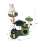 32.7-inch dual-purpose cat tree