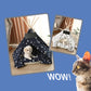 Star Pattern Pet Tent House With Waterproof Cushion