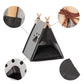 Wool Felt Cat Teepee Tent