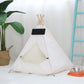 Pet Teepee Portable Houses with Thick Cushion