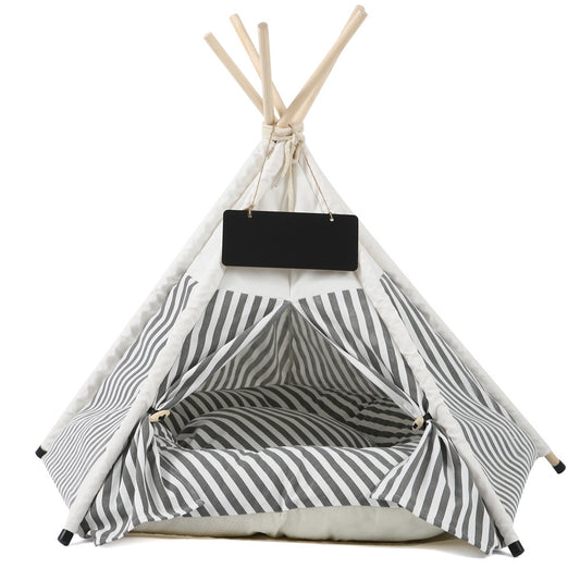 Pet Teepee Cat Tents for Indoor Cats & Dogs