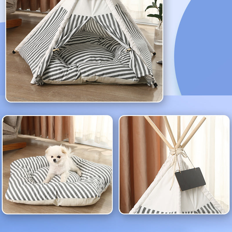 Pet Teepee Cat Tents for Indoor Cats & Dogs