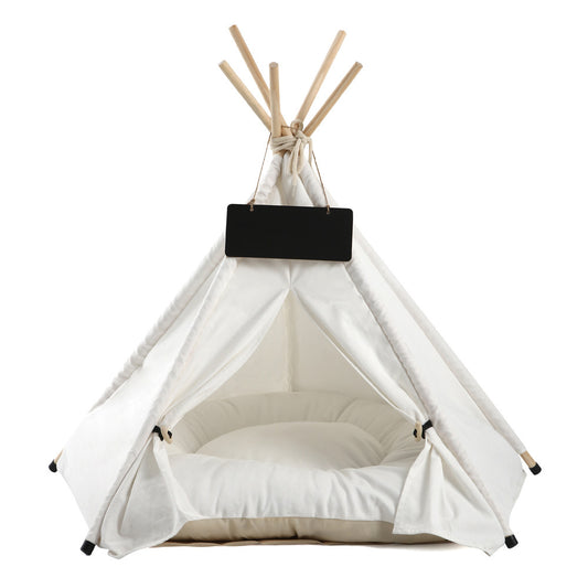 Small to Medium Dog Bed Teepee Tent for Dogs and Cats