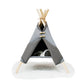 Suede Pet Teepee with Elevated Bottom