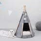 Pet Felt Teepee with Cushion for Dogs and Cats