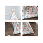 Colorful Pet Teepee Tent with cushion