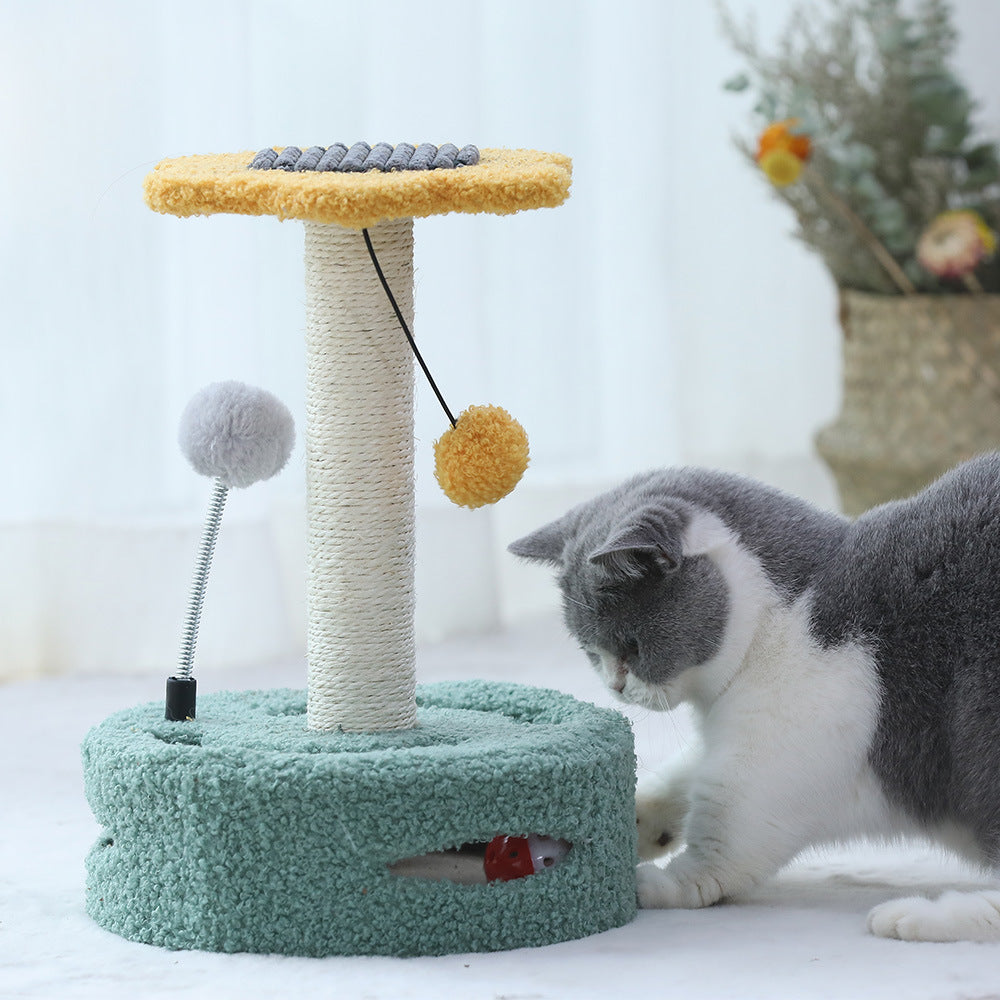 Sunflower simple cat tree