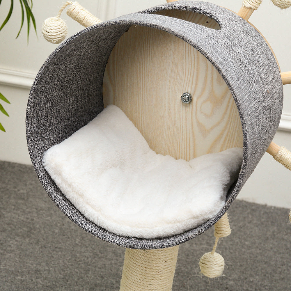 Windmill cat tree