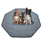 Portable dog fence damp-proof pad