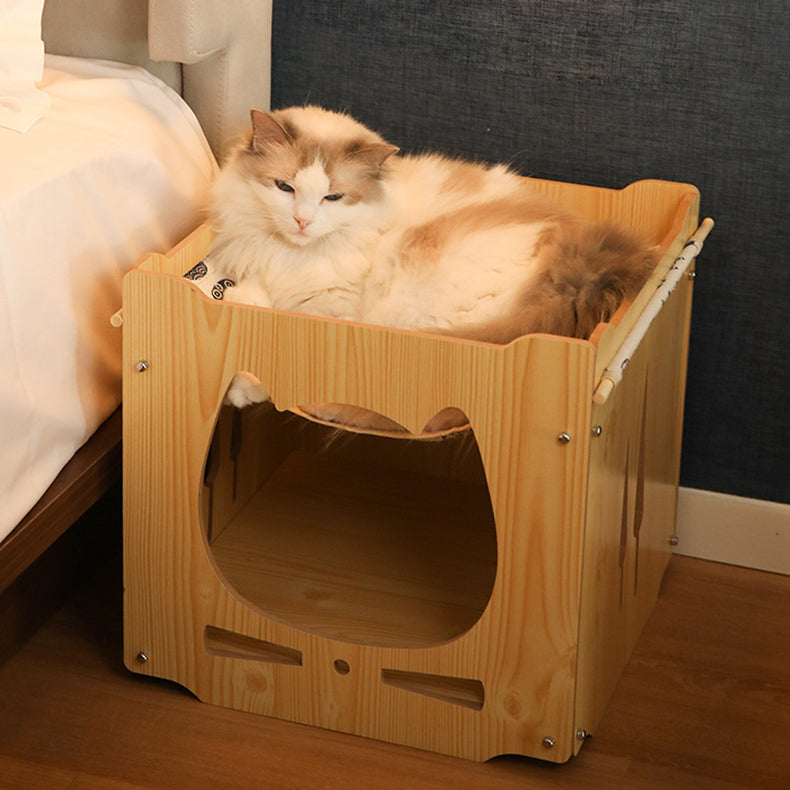 Cathead solid wood box