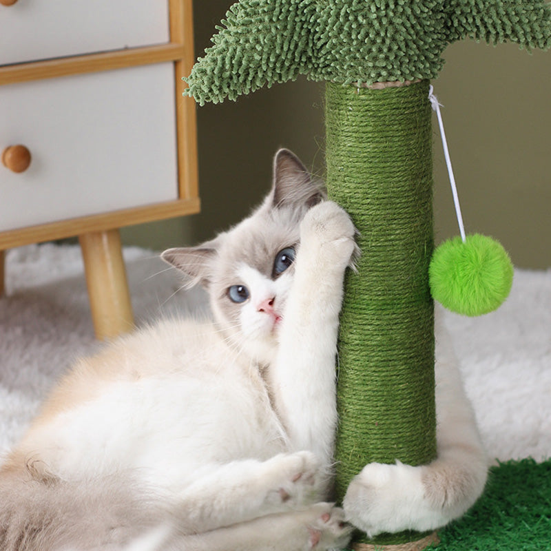 Christmas tree cat climbing frame