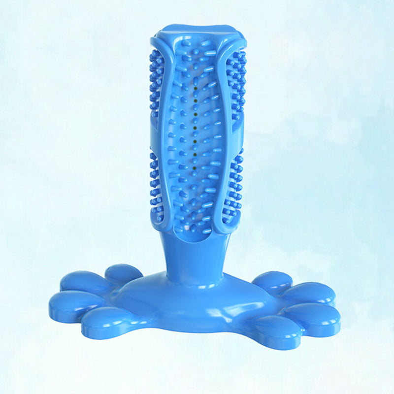 Dog paw base toothbrush