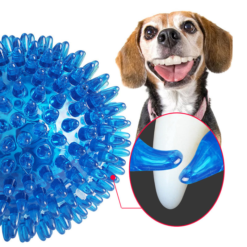 Dog Toy Squeaky Thron Ball