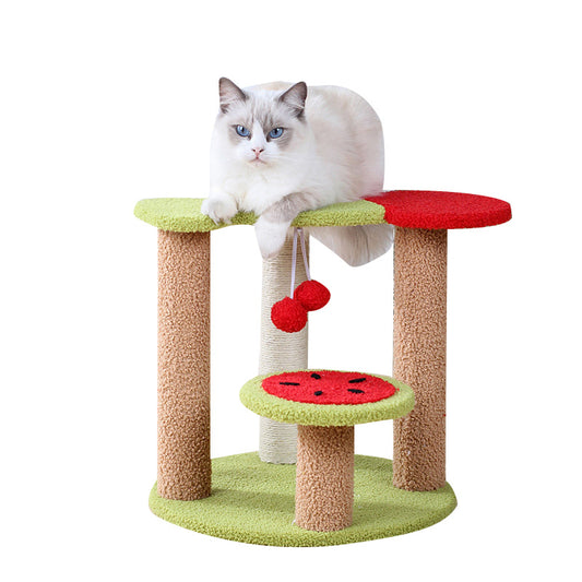 Cherry cat tree