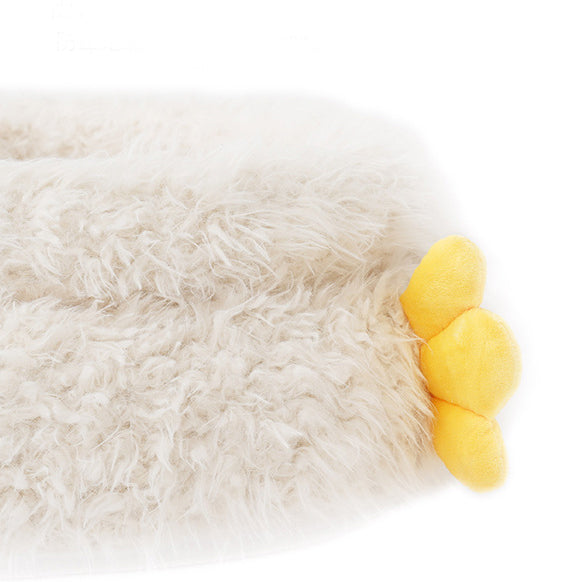 Animal cluck pet bed with mat