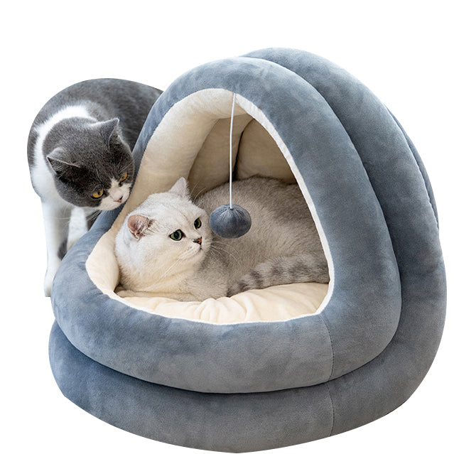 Classic mongolian yurt pet bed cat house