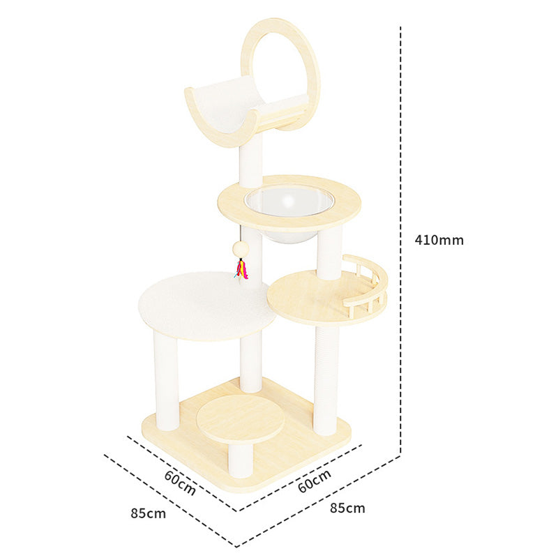 Building block cat tree