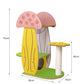 Mushroom cat climbing frame