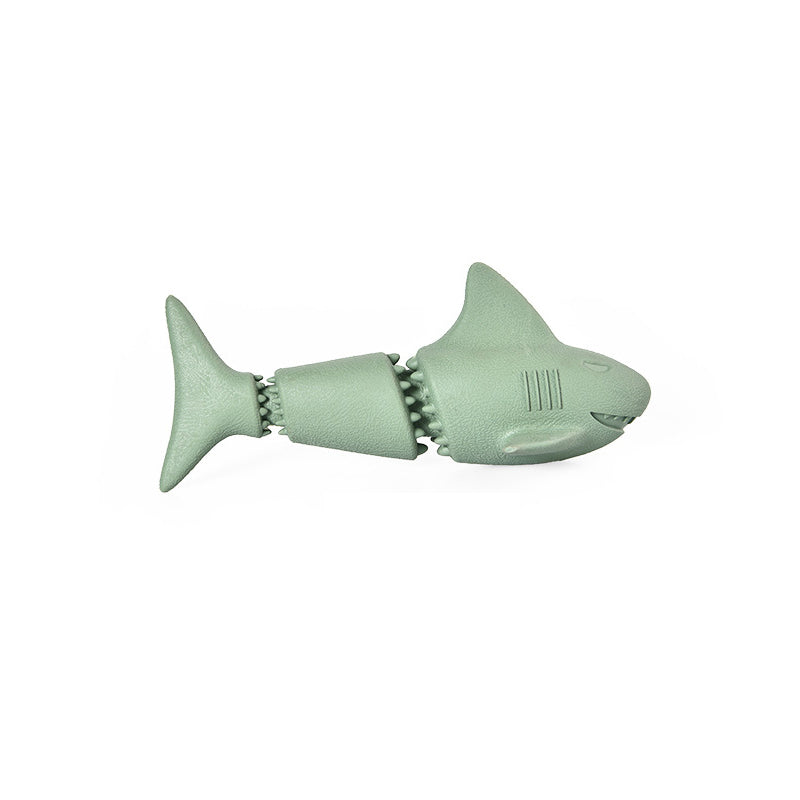 Shark Rubber Feeder Dog Toys