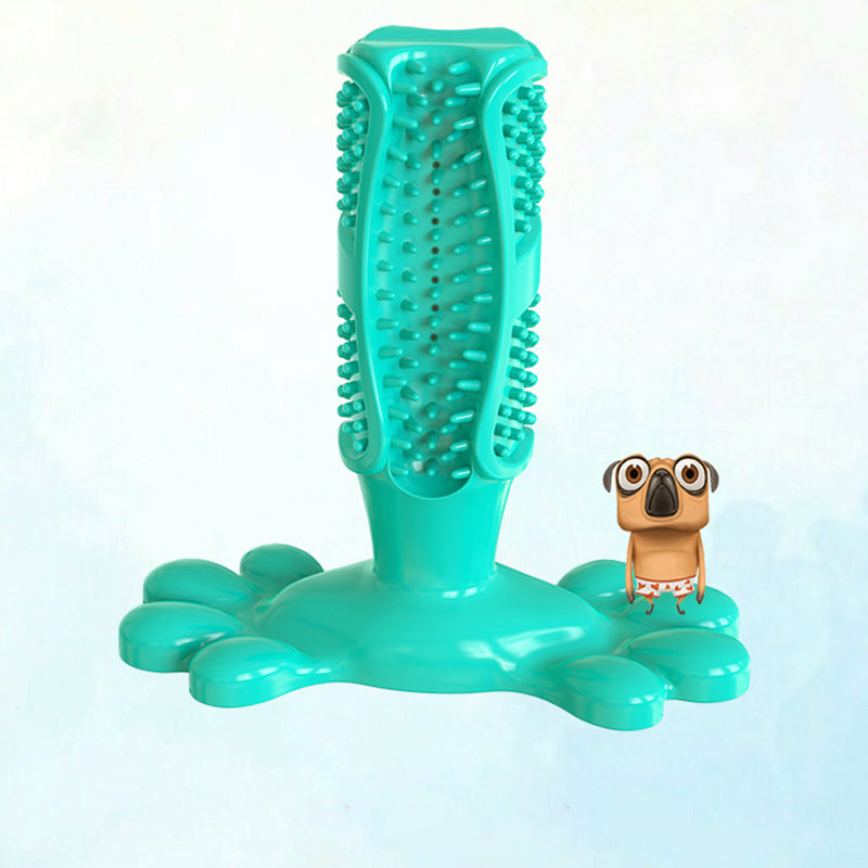 Dog paw base toothbrush