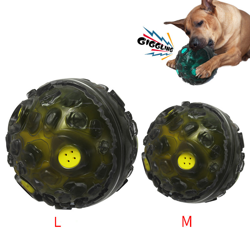 Large dogs vocal bite resistant toy ball