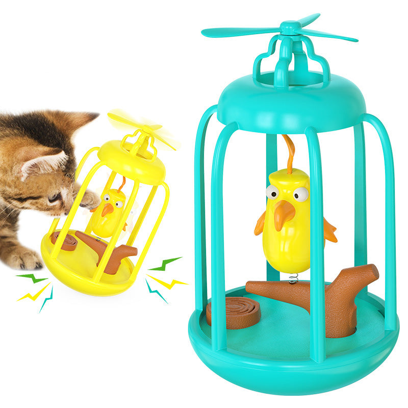 Birdcage cat toys