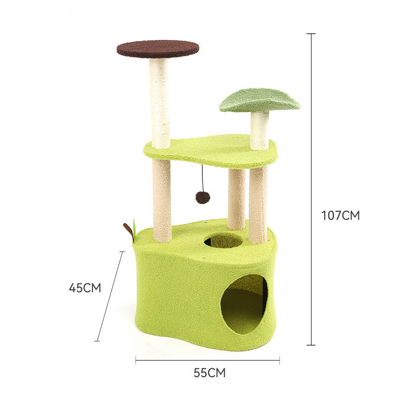 Avocado design cat tree