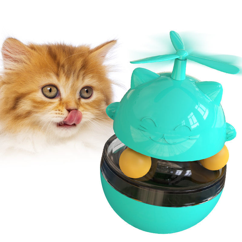 Cyclone lucky cat leak food toys