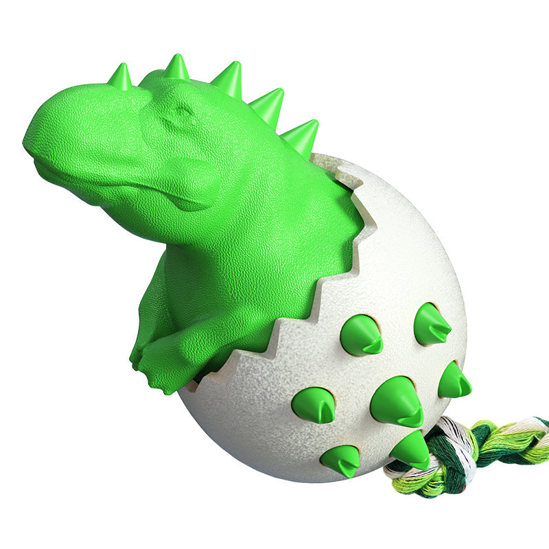 Dinosaur egg chew toy