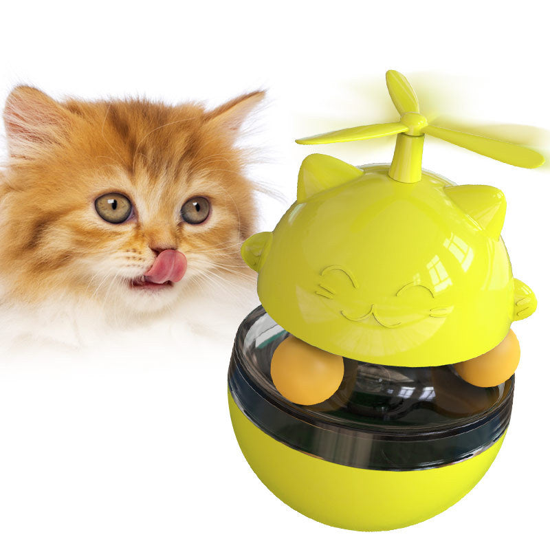 Cyclone lucky cat leak food toys