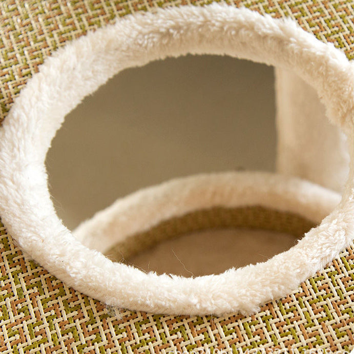 Luxury 5 levels cat tree with cat bed and sisal stand