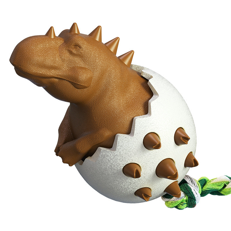 Dinosaur egg chew toy