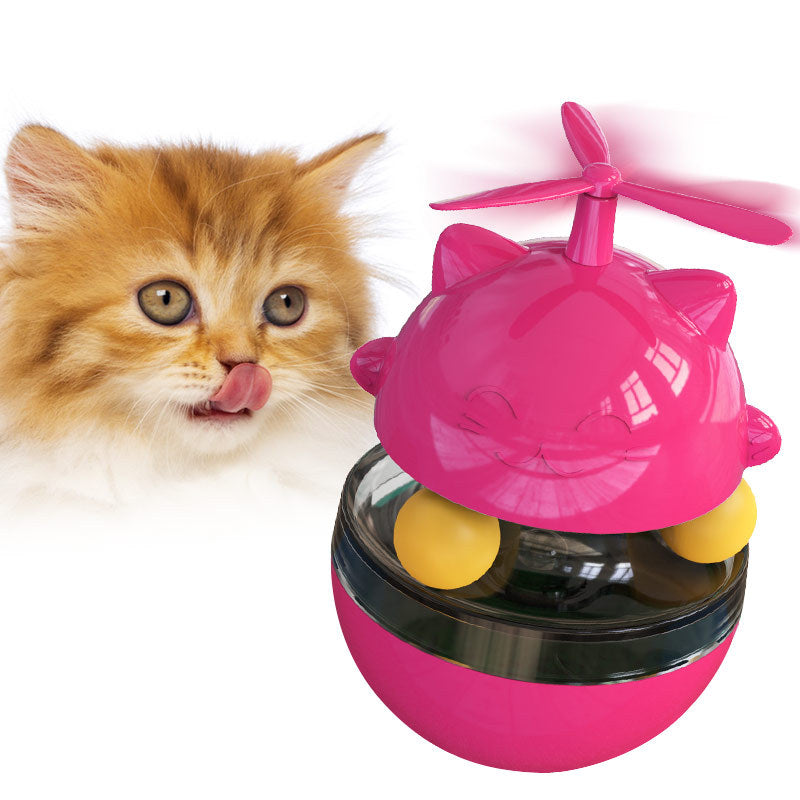 Cyclone lucky cat leak food toys