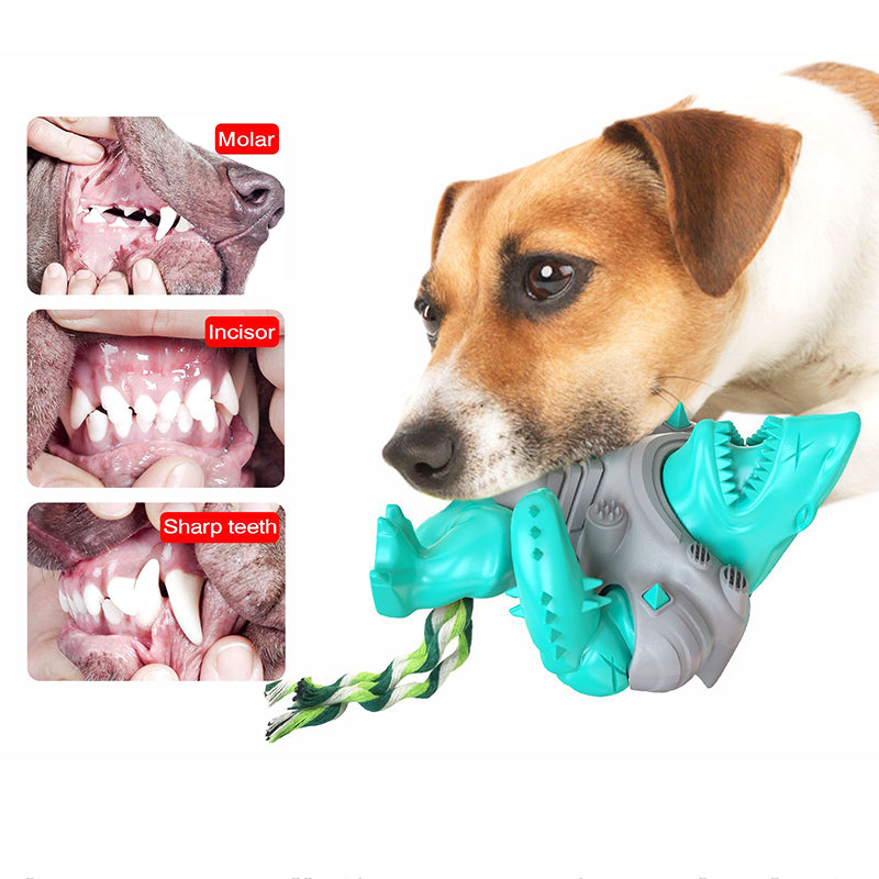 Armour Shell Shark Dog Chew Toy