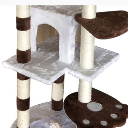 Large paw platform cat tree