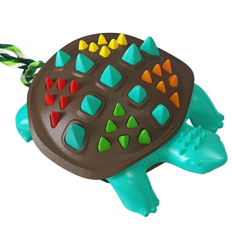 Colorful turtle chew toy