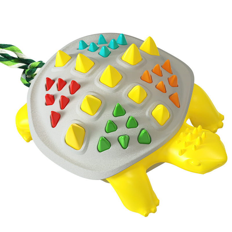 Colorful turtle chew toy