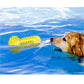 Gear-shaped suction cup chew toy