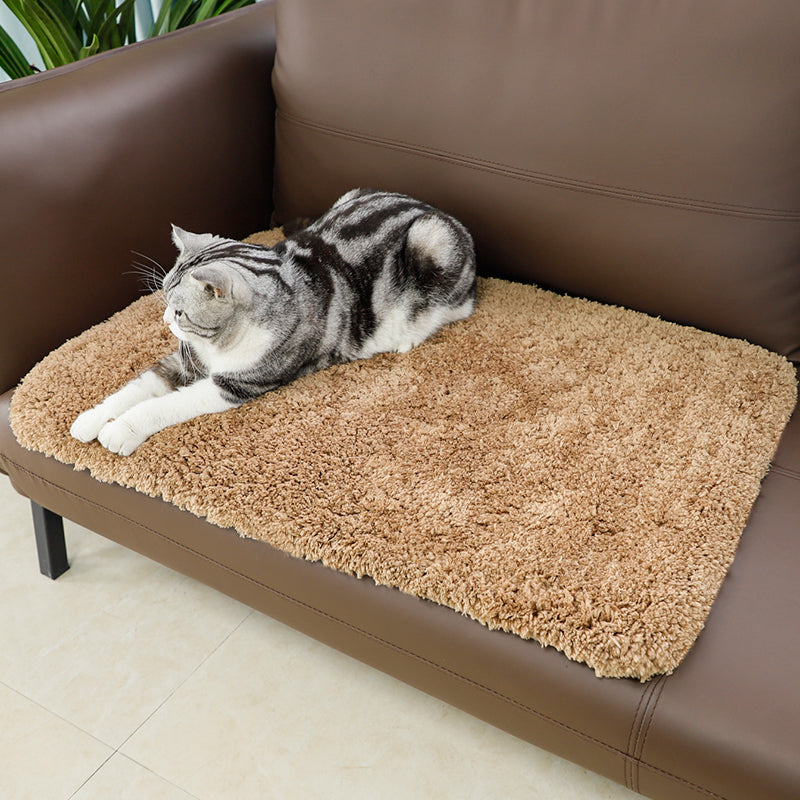 Plush dog mat pet sofa blanket