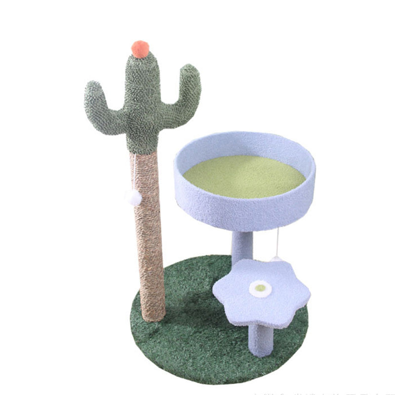 Cactus cat climbing frame