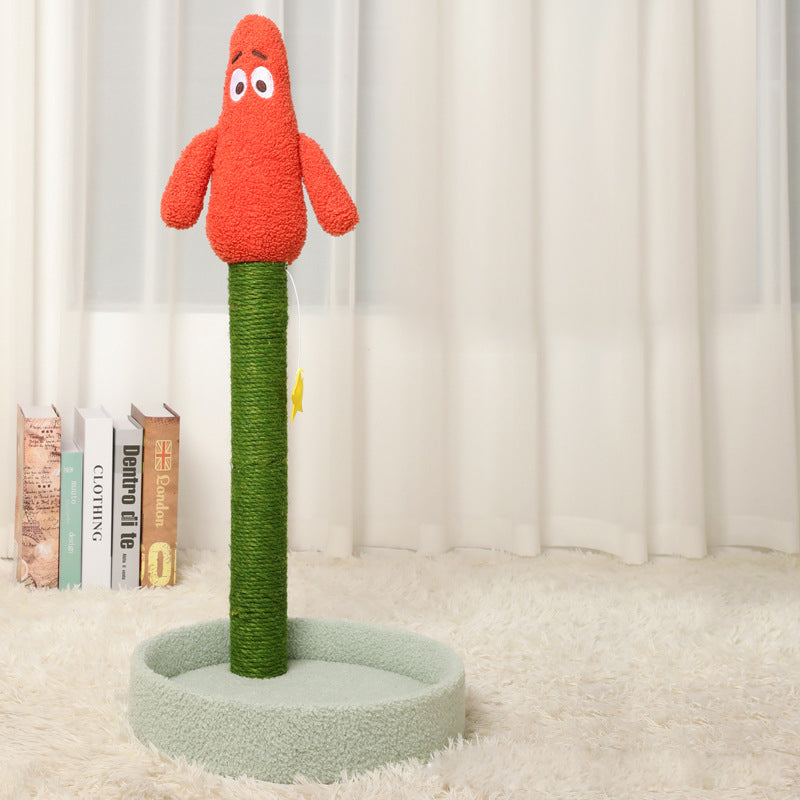 Little Red Man Cat Scratching Post