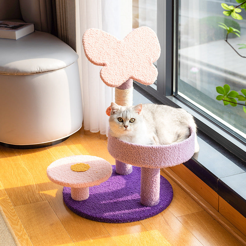 Butterfly Theme Cat Tree