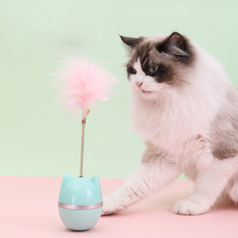 Cat Toy Feather Tumbler