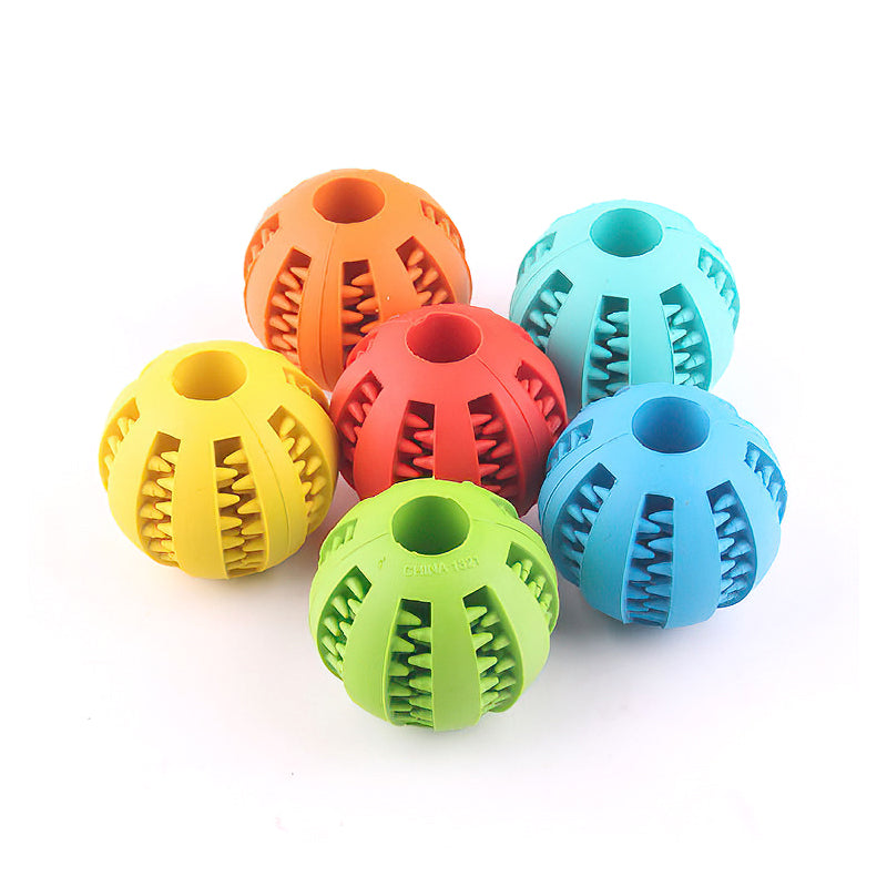 Natural Rubber Toothbrush Ball Doy Toys