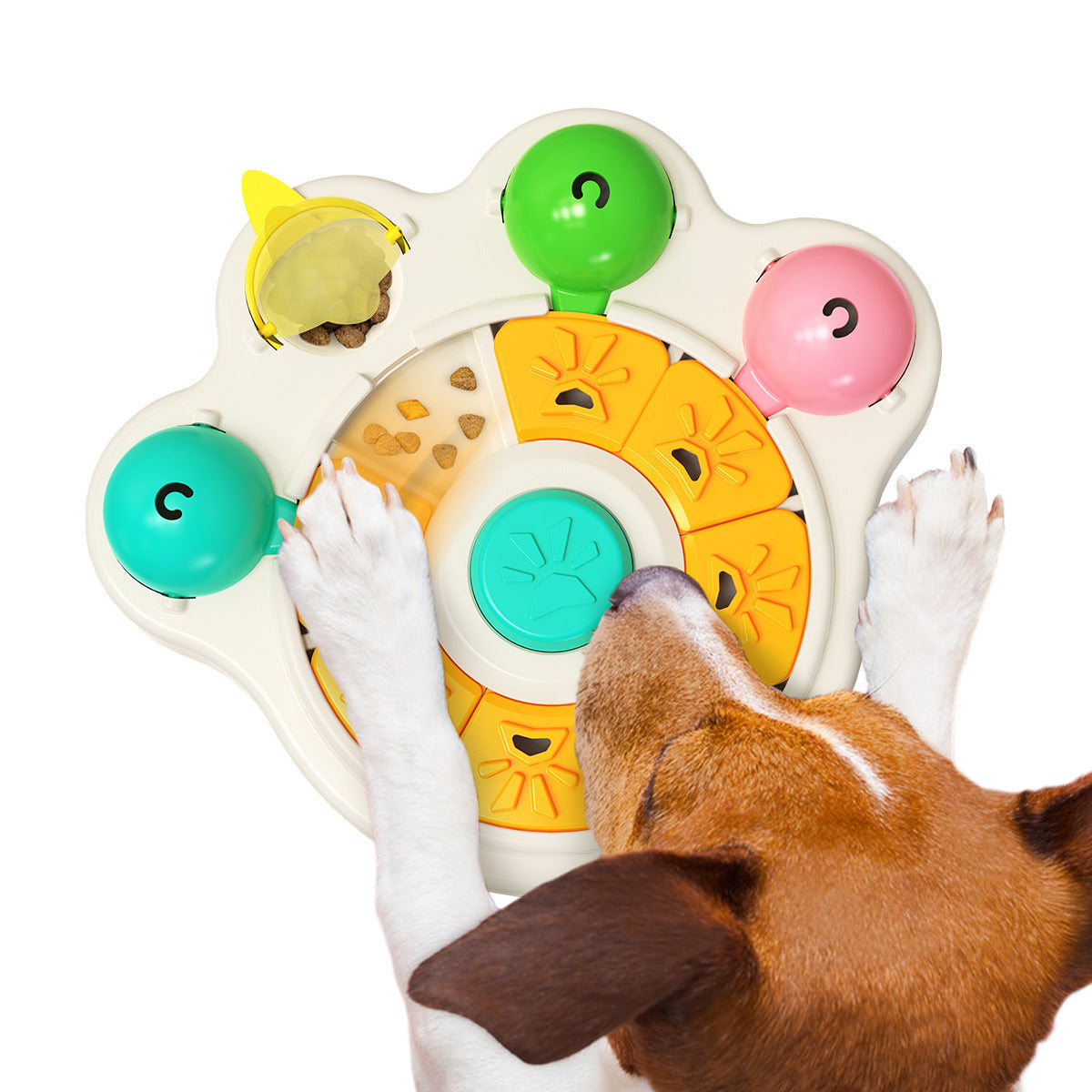 Vocal slow feeder dog puzzle toys